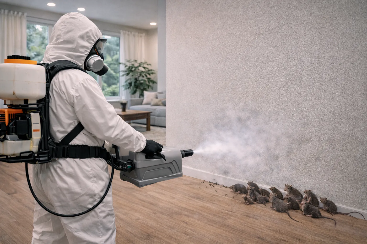 Уничтожение мышей не дорого 